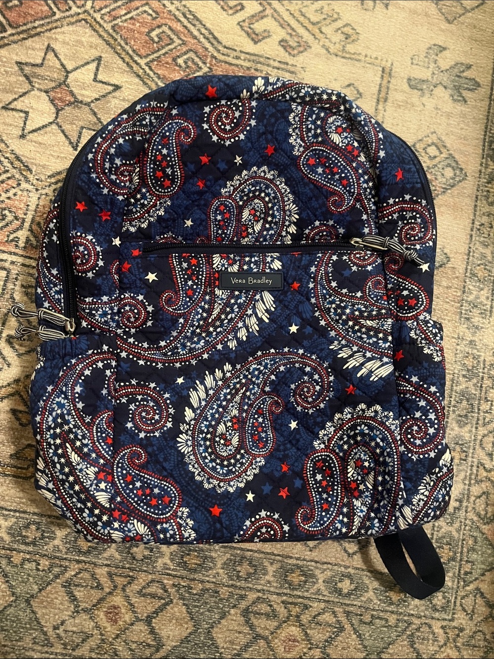 *NWOT* Vera Bradley Patriotic Paisley Backpack